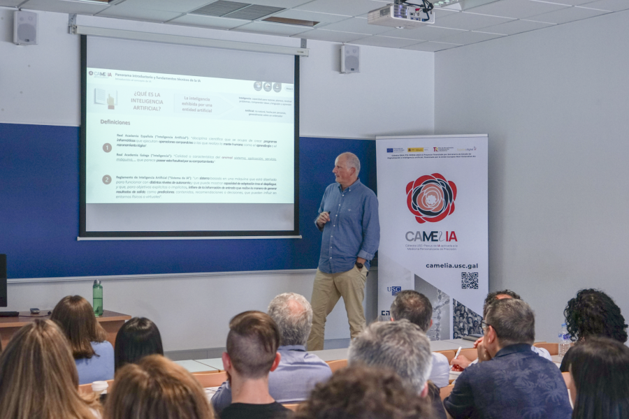 La Cátedra CAMELIA forma al sistema sanitario gallego en inteligencia artificial